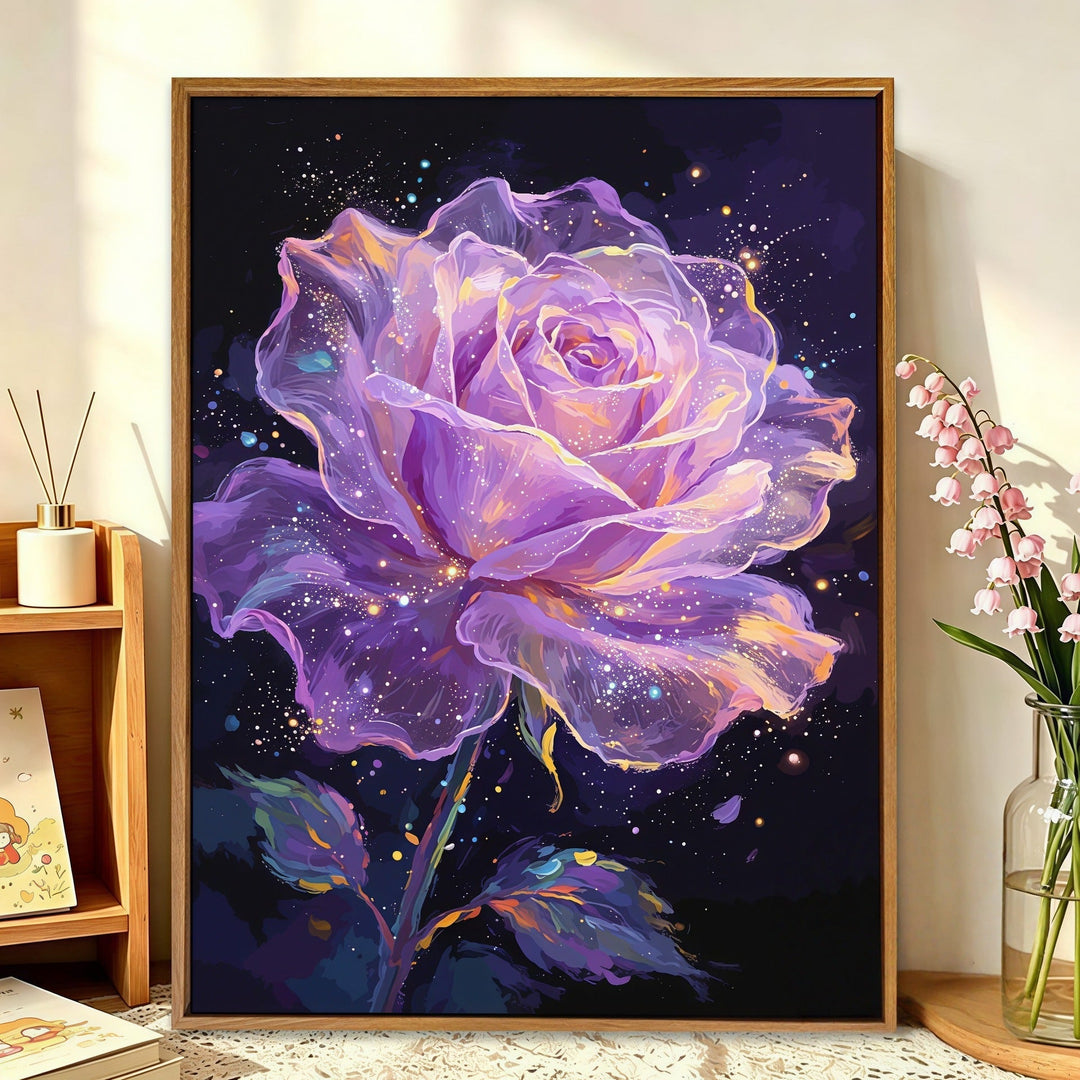 Floral Galaxy Canvas Art Kalsten