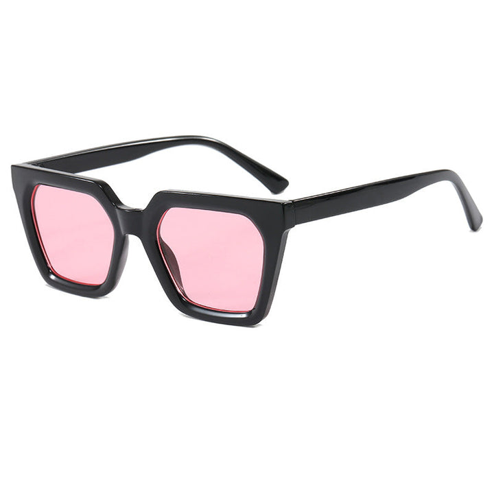 Women's modern designer sunglasses with transparent frame Kalsten