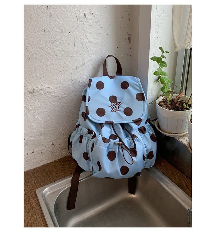 Fun Polka Dot Mini School Backpack