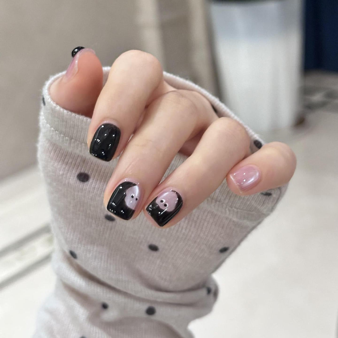 Artificial nails with modern geometric designs Kalsten