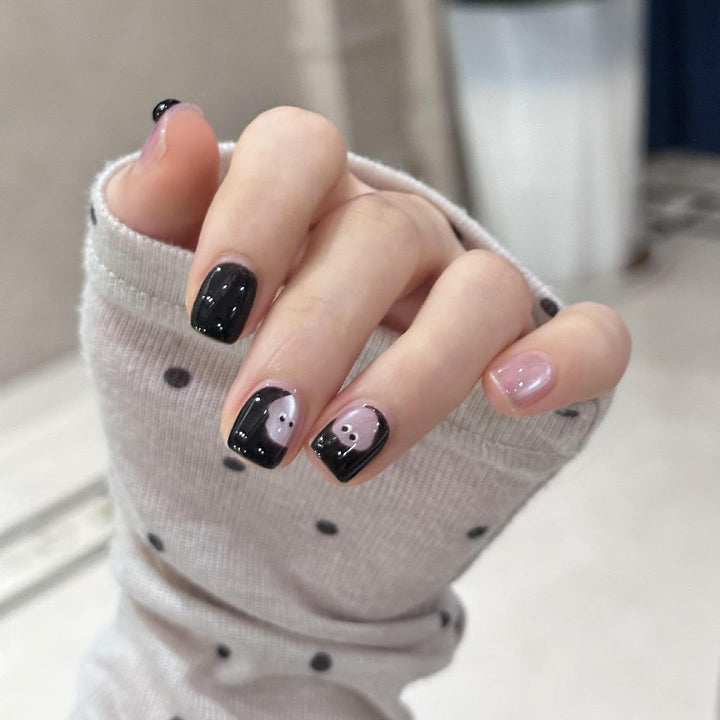 Artificial nails with modern geometric designs Kalsten
