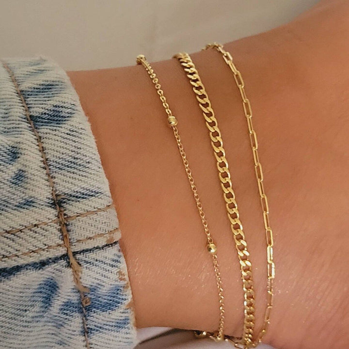 Elegant Double Chain Anklet Kalsten
