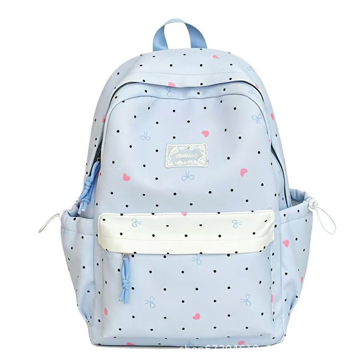 Decorative Polka Dot Backpack Kalsten