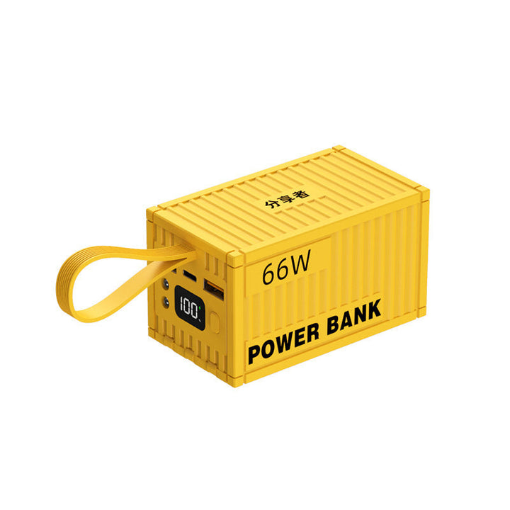 Portable Power Bank in Container Design with 66W Fast Charging Function Kalsten