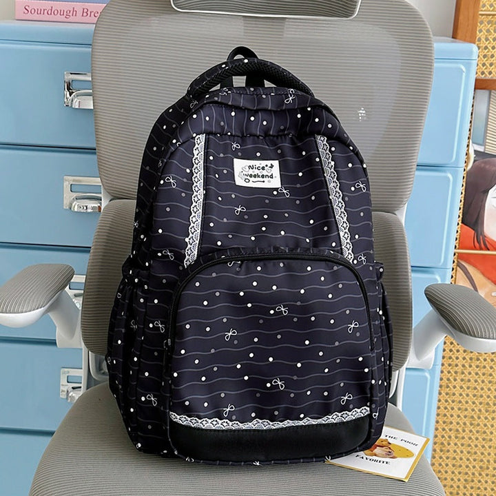Cute Printed School Backpack