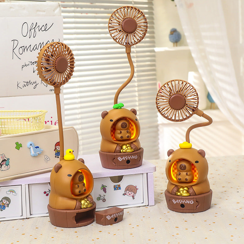 Women cute mini table fan with animal design Kalsten