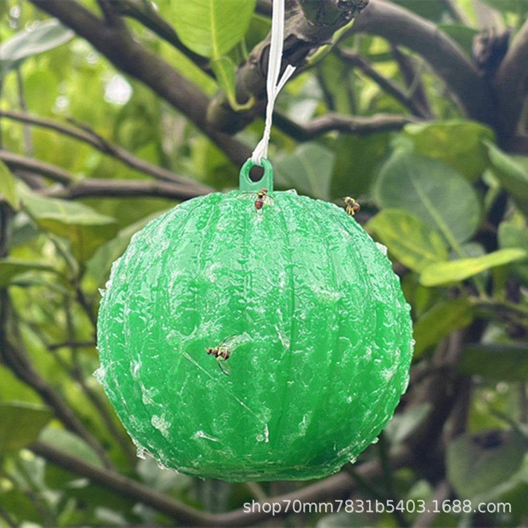 Hanging adhesive wasp trap sphere for outdoor garden pest control Kalsten