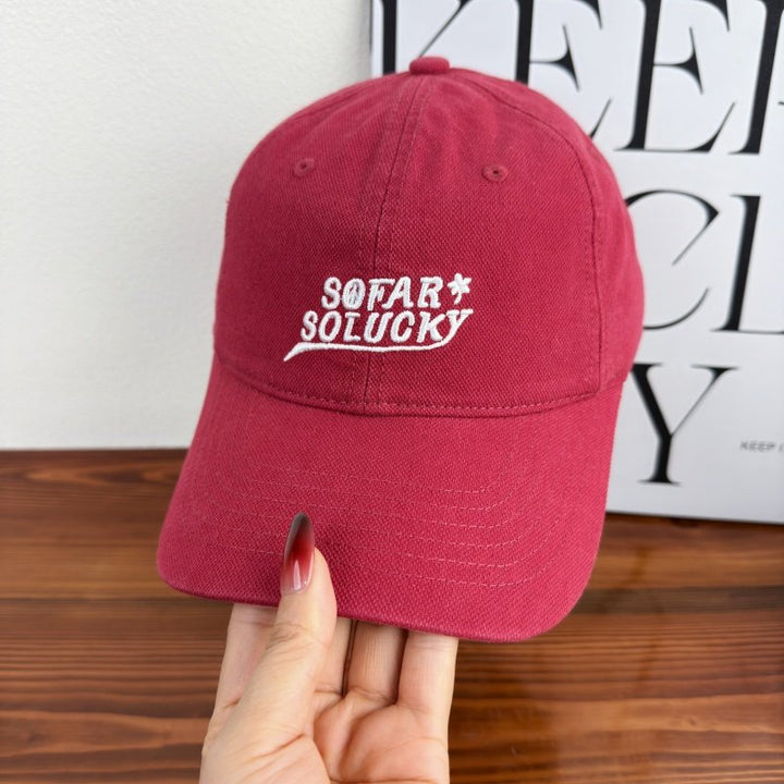 Men's Casual Adjustable Logo Cap Kalsten