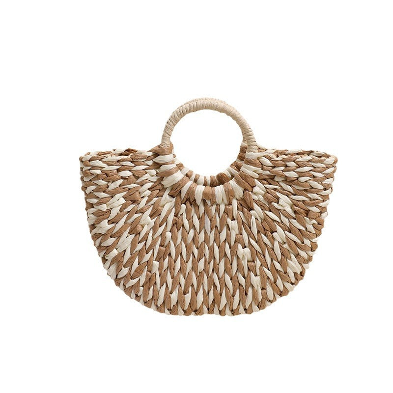Braided basket bag with unique design Kalsten