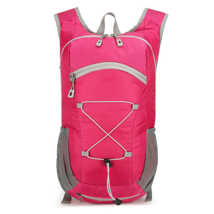 Unisex nan lightweight daypack with hydration system compatibility, breathable mesh side pockets and elastic cord attachment Kalsten