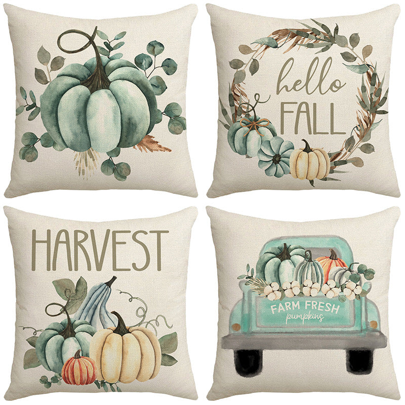 Women Decorative Pillowcase with Stylish Pumpkin Design Kalsten