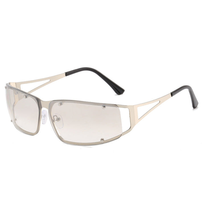 Women's fashionable sunglasses with futuristic design and exquisite metal frame Kalsten