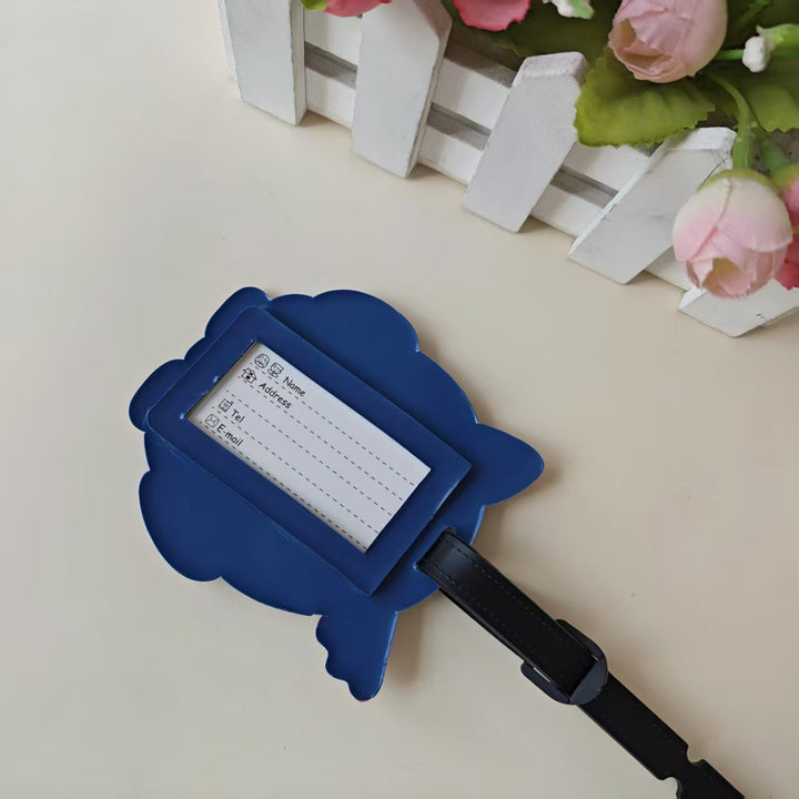 Unisex Luggage Tag with Eye-Catching Safety Message Kalsten