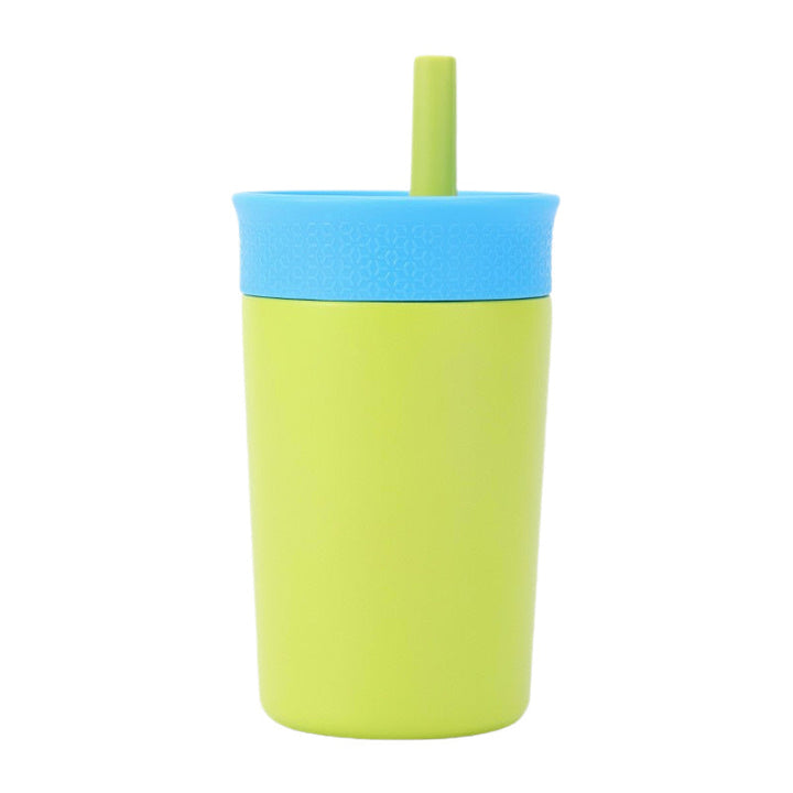 Women's practical insulated cup with integrated straw Kalsten