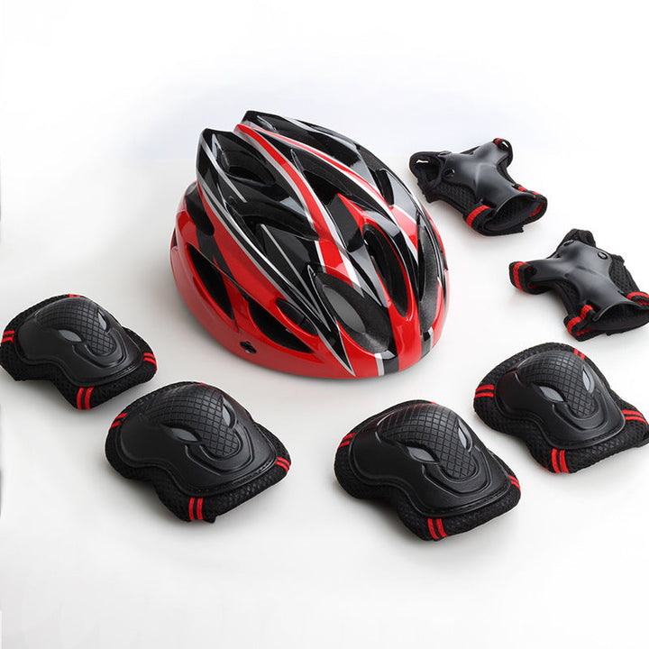 Children's Cycling Safety Helmet and Protective Gear Set Kalsten
