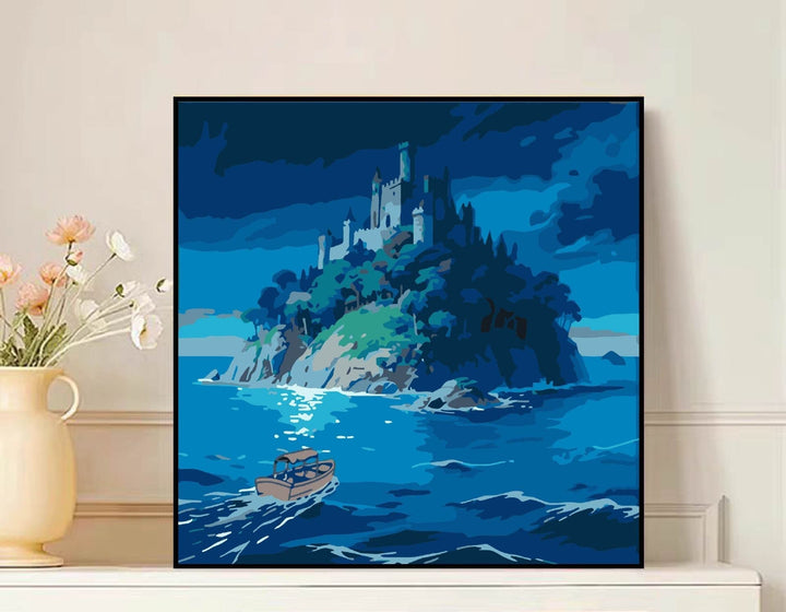 Scenic Mountain Landscape Canvas Art Kalsten