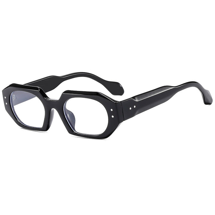Women's Polished Sunglasses in Modern Octagon Design Kalsten