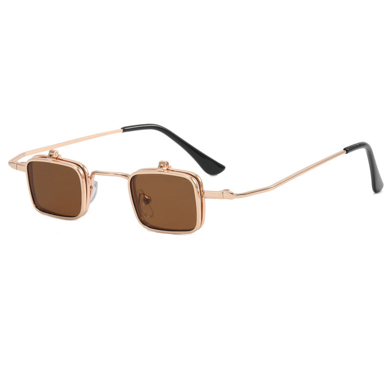 Ladies Designer Sunglasses with Square Metal Frame Kalsten