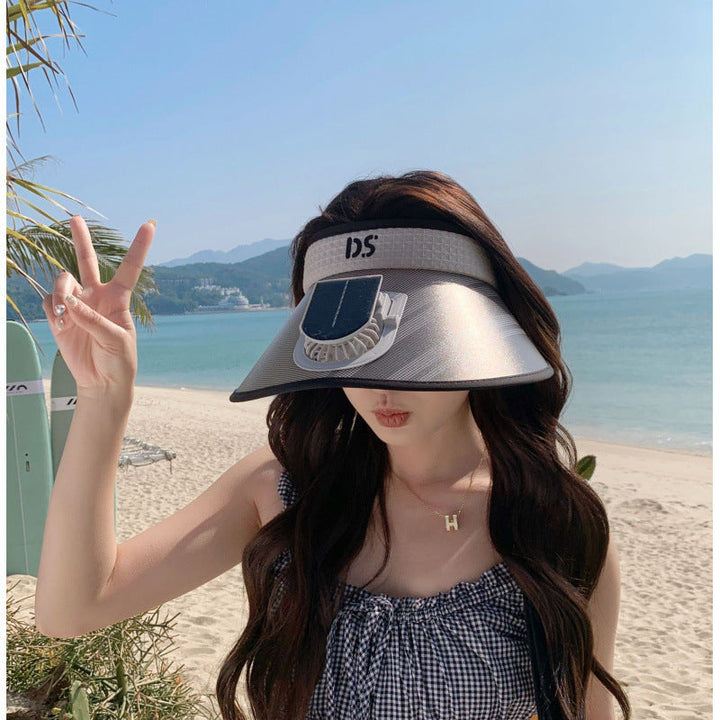 Adjustable sun visor with UV protection and padded headband Kalsten