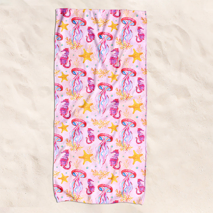 Beach towel with creative turtle pattern Kalsten
