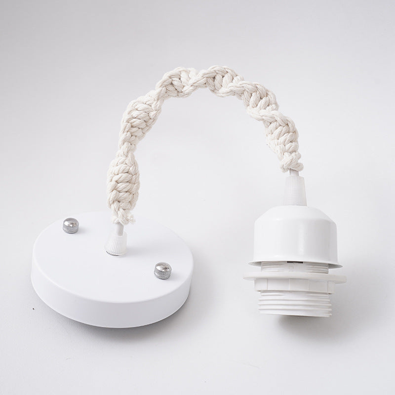 Macramé Pendant Light Shade Acalora