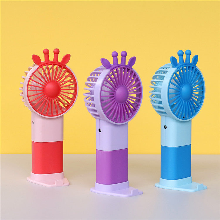 Unisex Portable Hand Fan in Playful Cat Design Kalsten