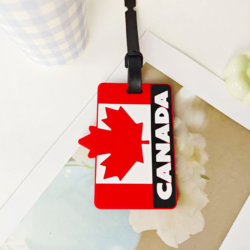 Unisex Abstract Mosaic Pattern Luggage Tag Kalsten