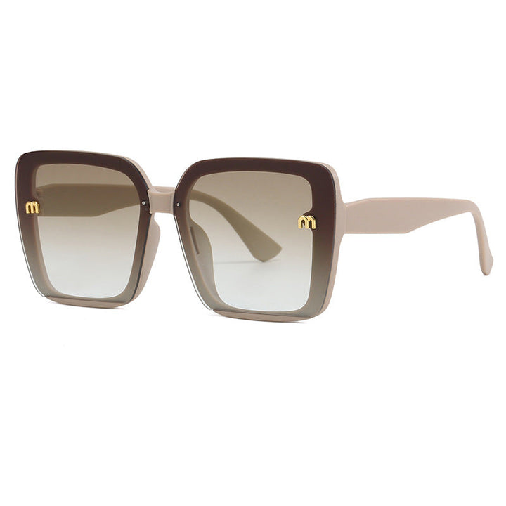 Women's oversized square sunglasses with elegant frame Kalsten