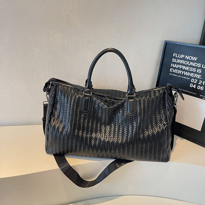 Noble and Durable Travel Bag in Modern Wave Pattern Kalsten