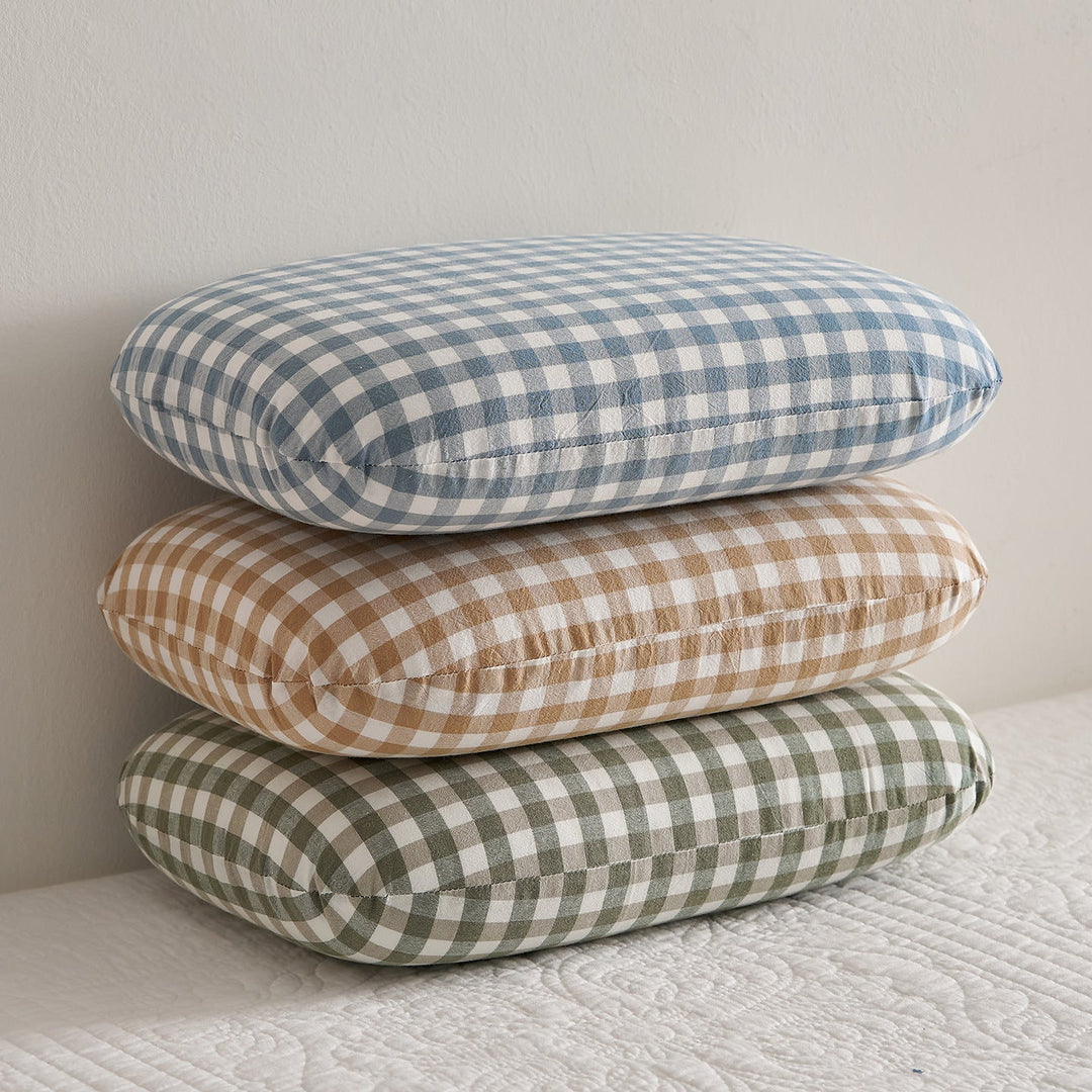 Comfort Pillow with Checked Design Kalsten