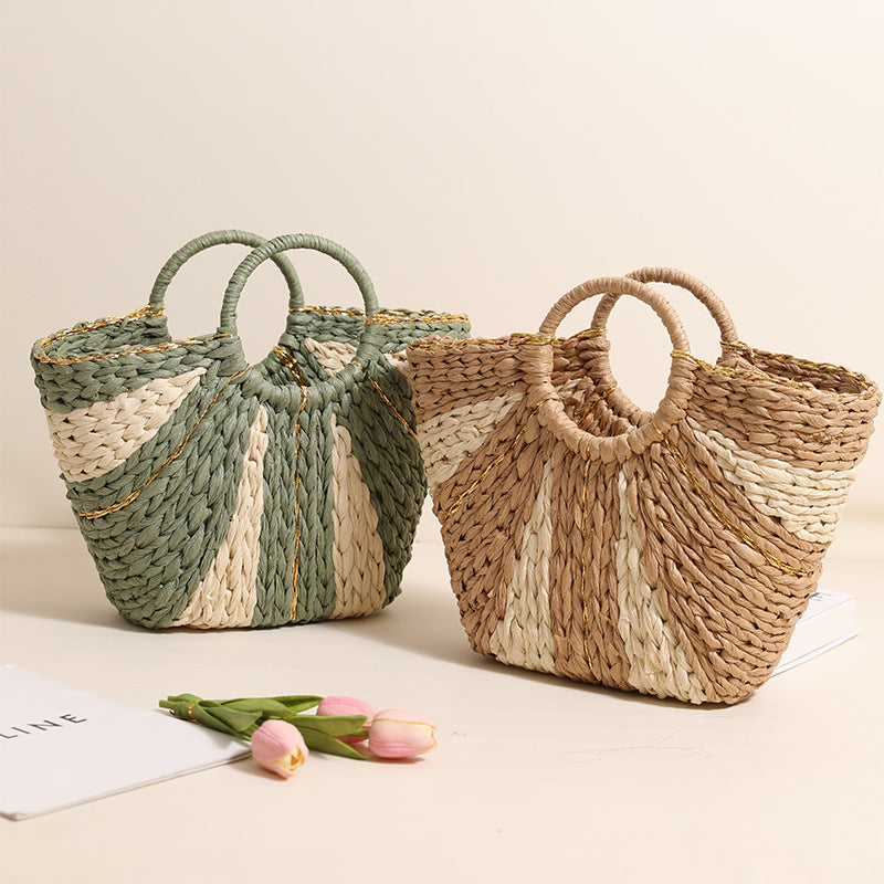 Handcrafted basket bag with innovative design Kalsten