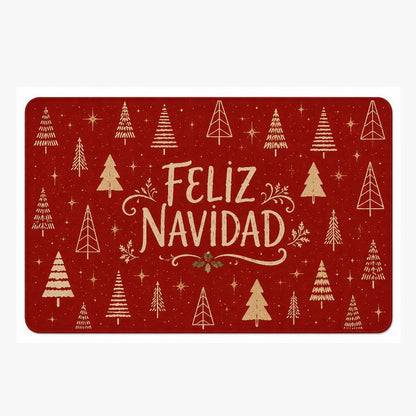 Christmas-Themed Decorative Floor Mat Acalora