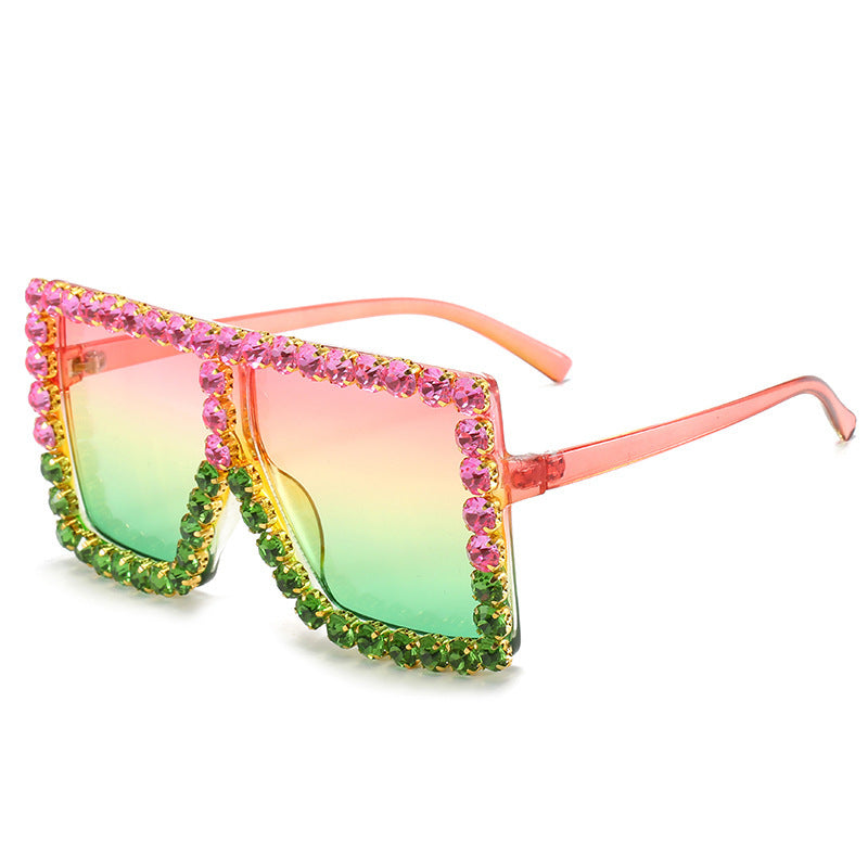 Women's fashionable sunglasses with rhinestone embellishment Kalsten