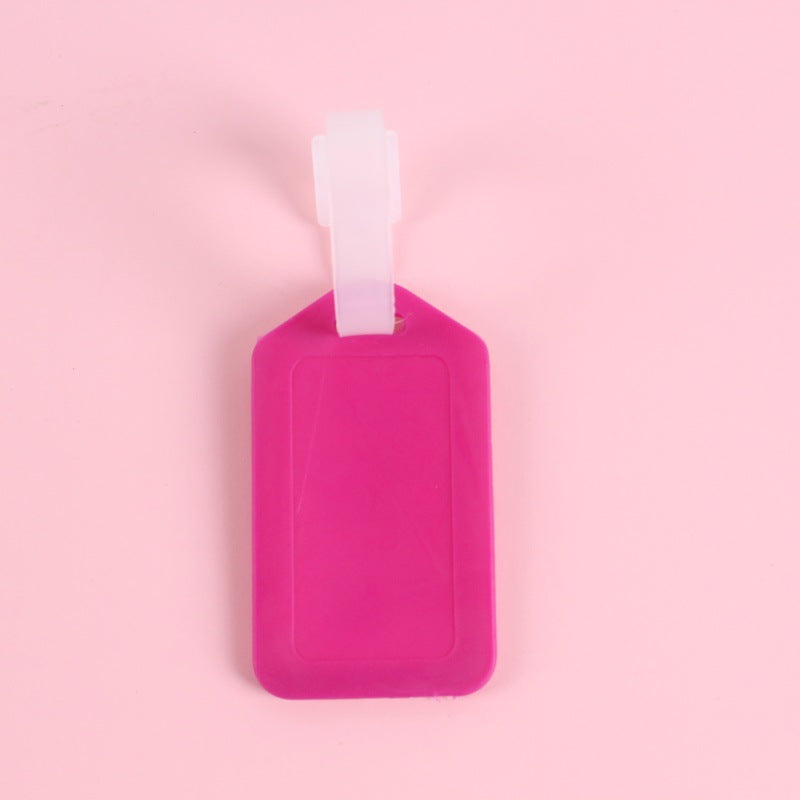 Unisex flexible silicone luggage tag Kalsten