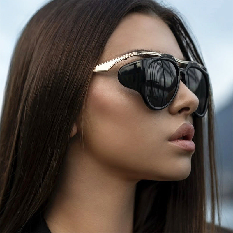 Women's Cat-Eye Sunglasses with Unique Design and Protective Lenses Kalsten