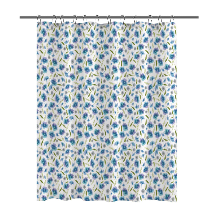 Artistic Floral Print Shower Curtain Kalsten