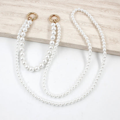 Elegant Pearl and Chain Necklace Acalora