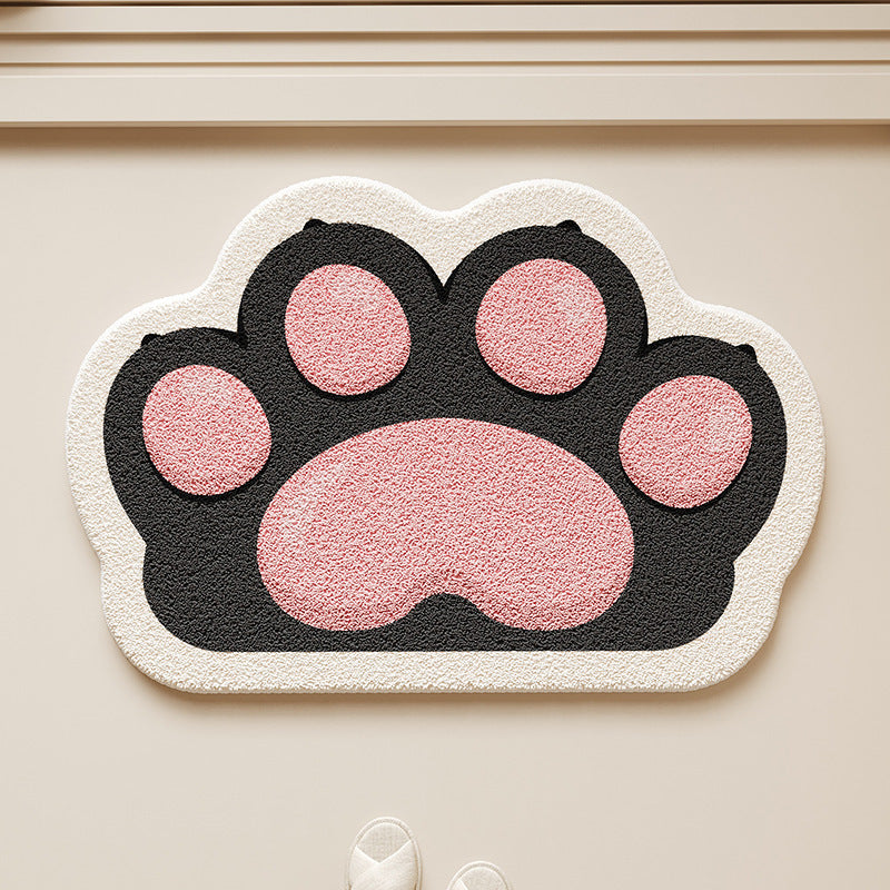 Cat Paw Shaped Floor Mat Acalora