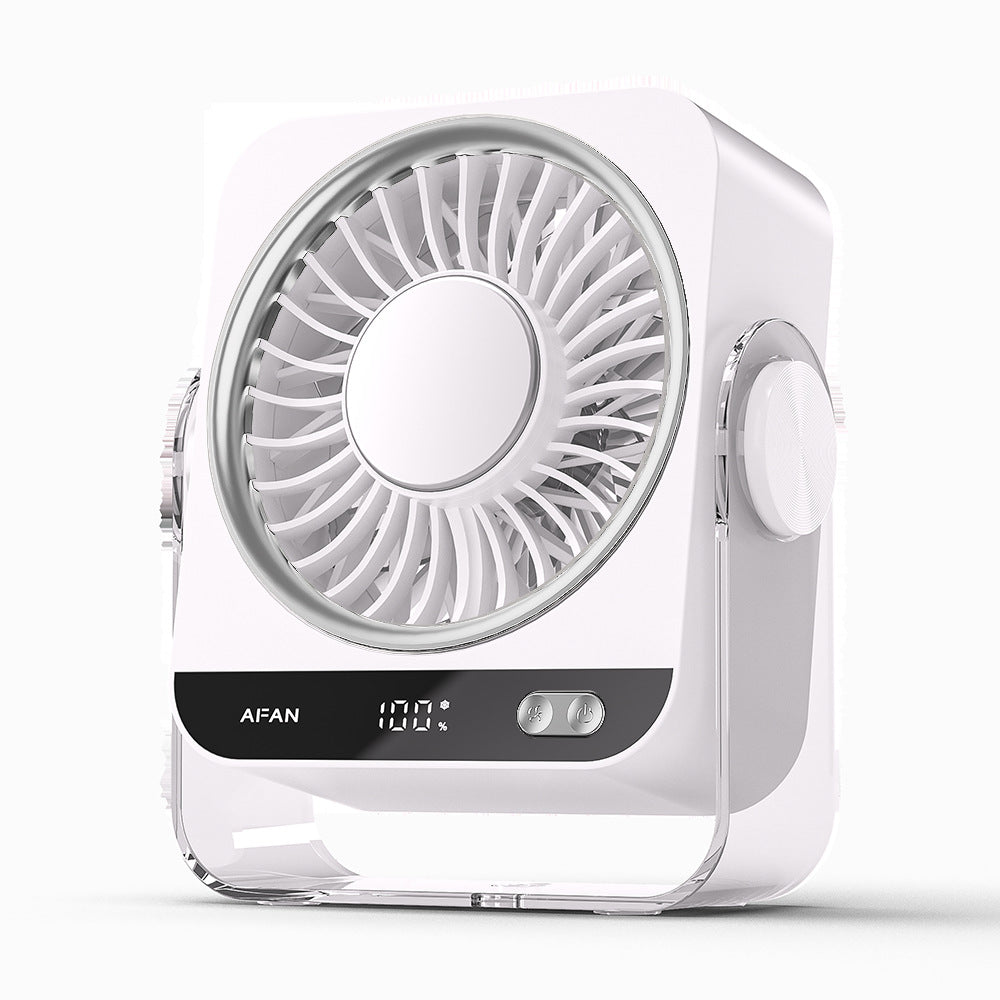 Ladies table fan with digital control and variable fan speed Kalsten