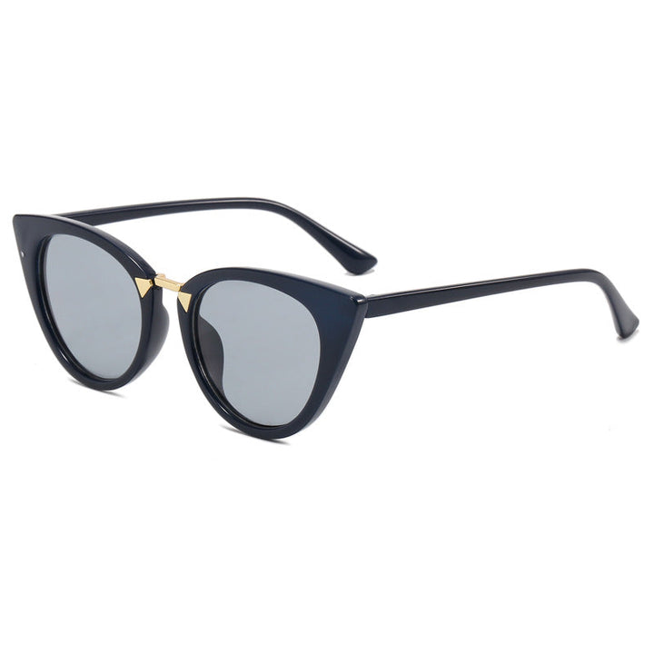 Ladies Cat-Eye Sunglasses with Elegant Golden Detail Kalsten