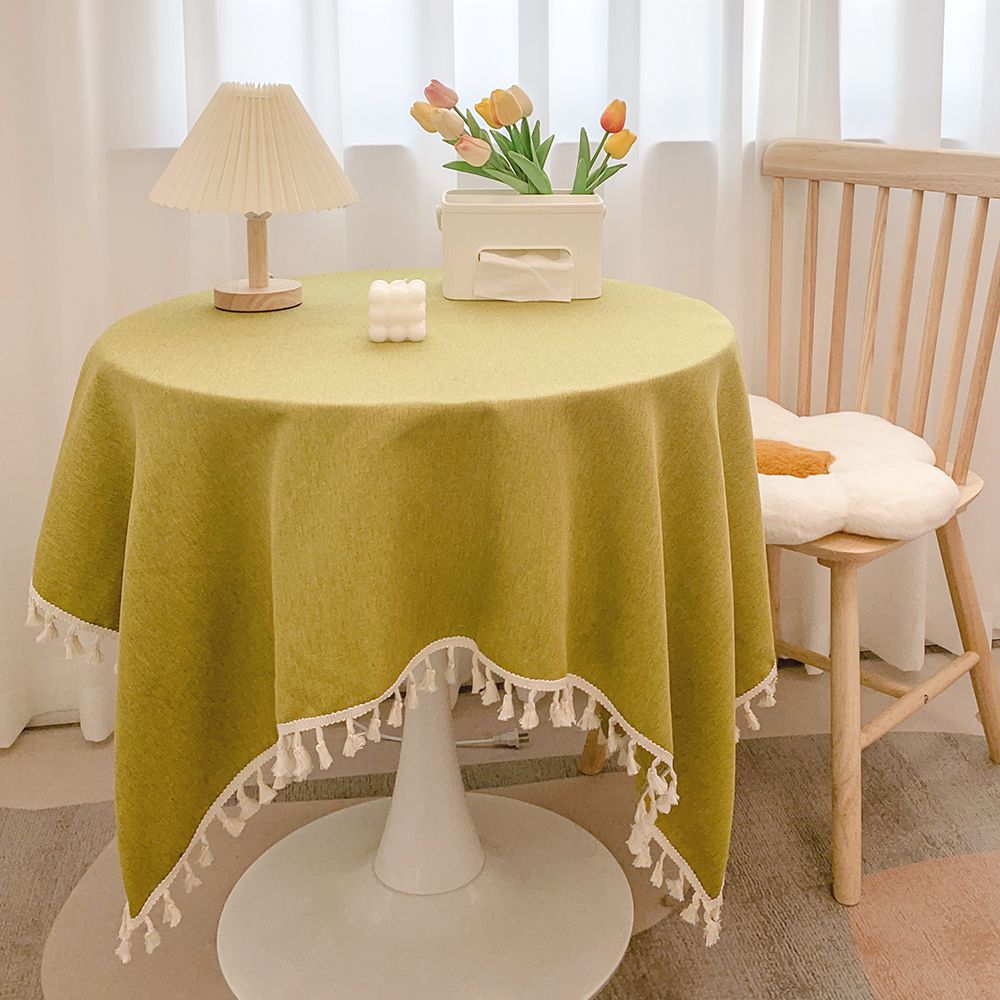 Decorative Fringed Table Cover