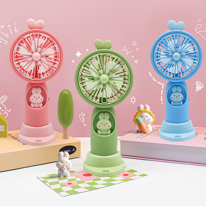 Unisex Portable Hand Fan with Animal Friendly Design Kalsten
