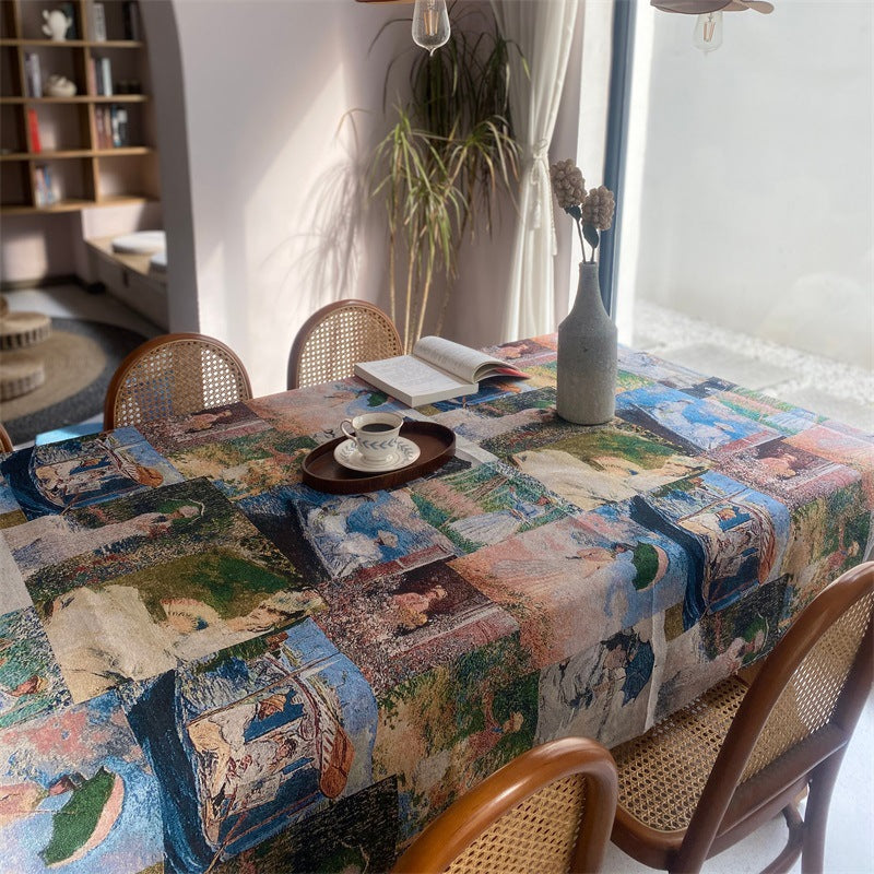 Artistic Collage Tablecloth