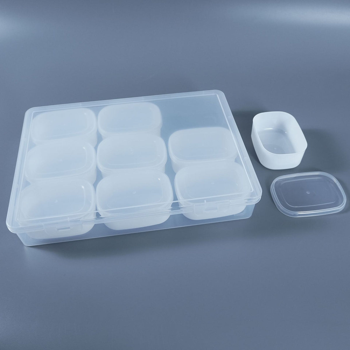 Multi-Functional Transparent Storage Box Acalora