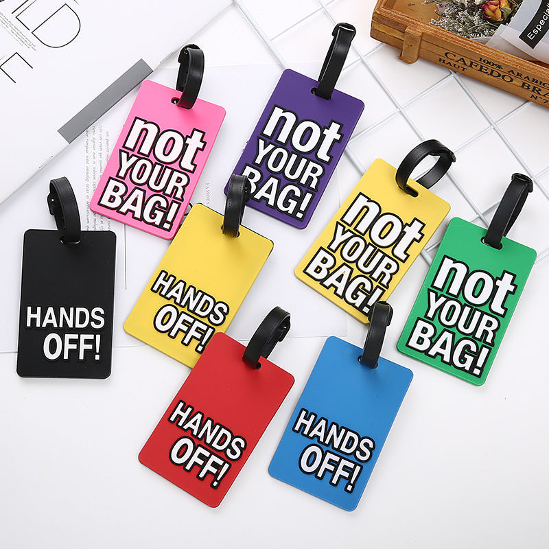 Unisex Luggage Tag with Eye-catching Message Kalsten