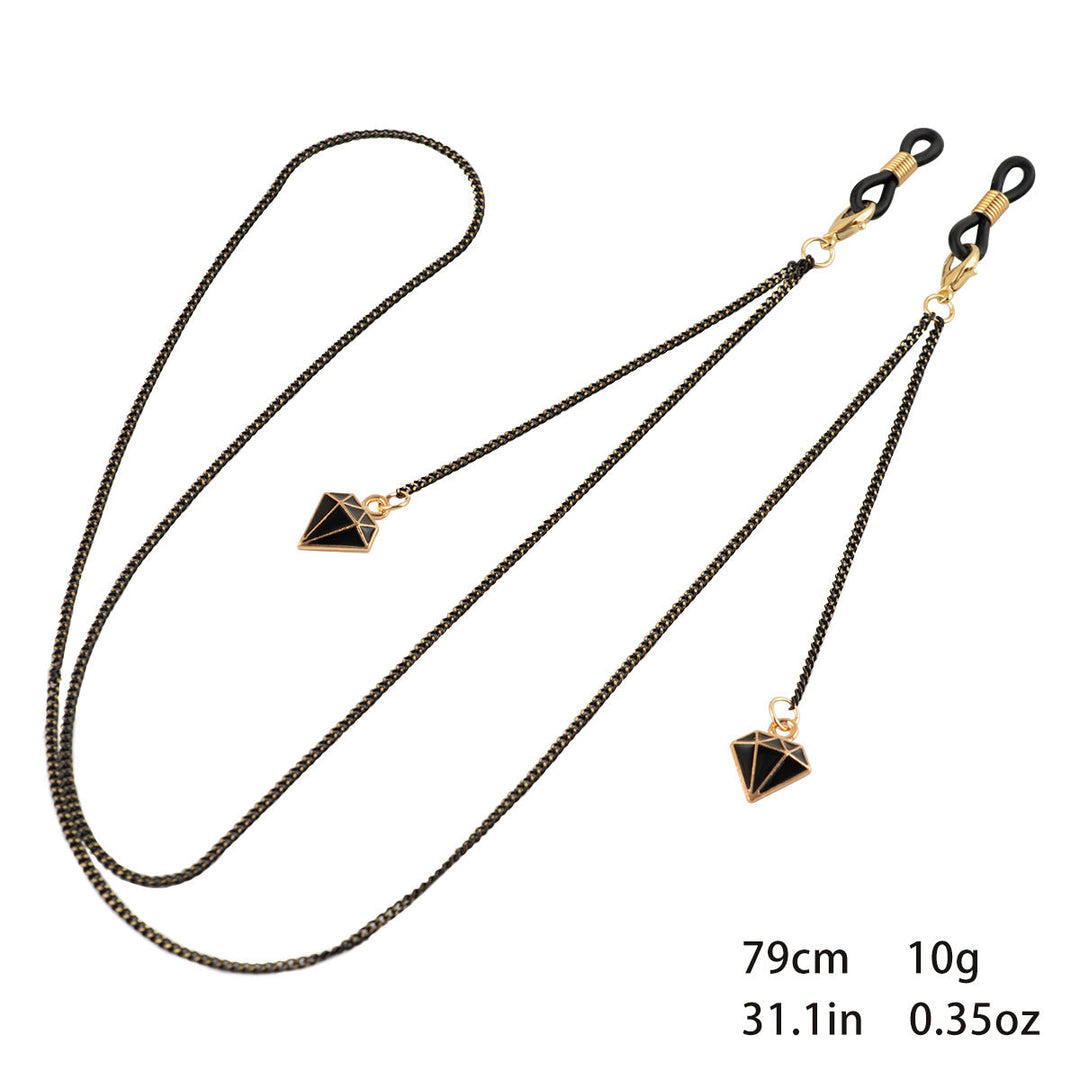 Geometric Pendant Eyewear Chain Kalsten