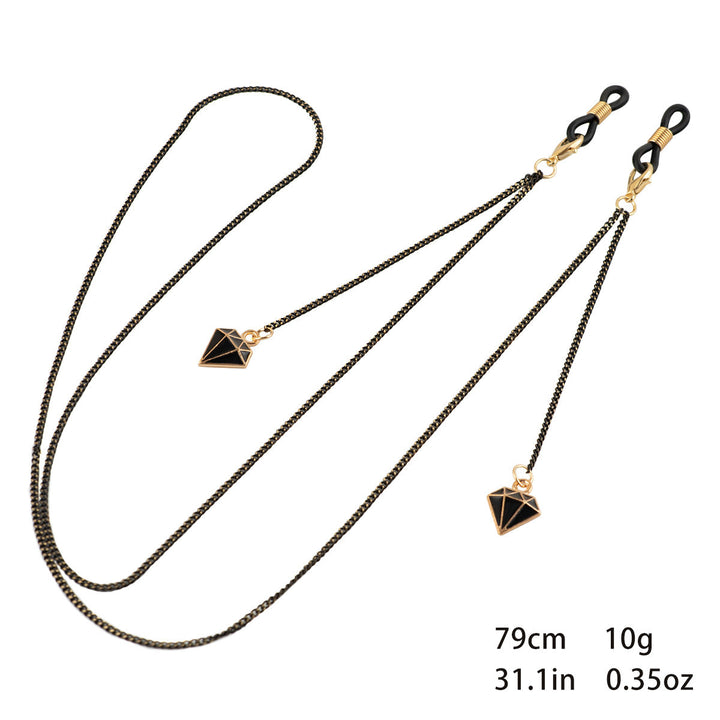 Geometric Pendant Eyewear Chain Kalsten