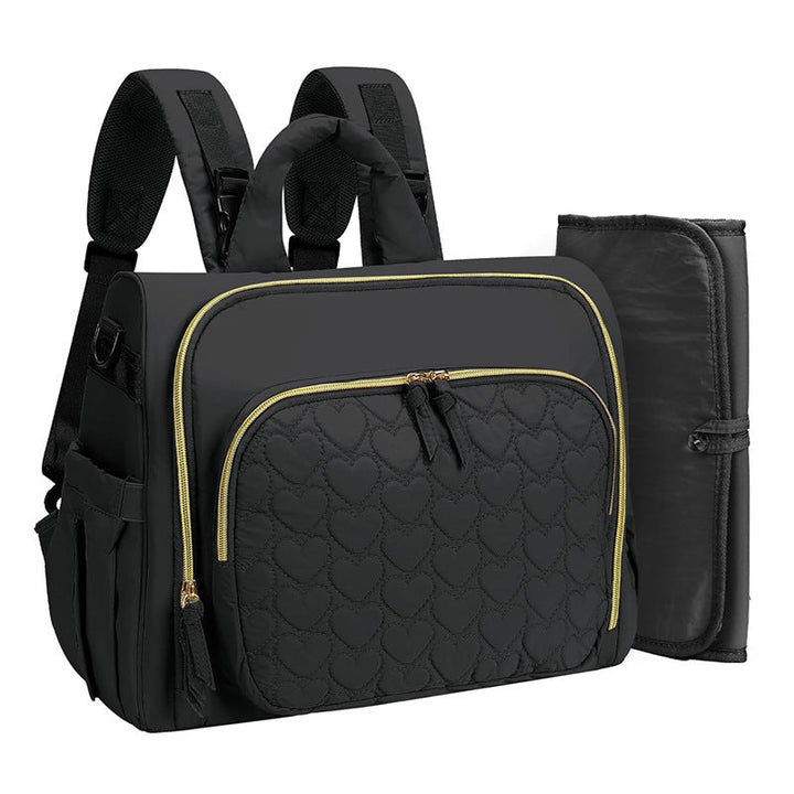 Multifunctional diaper bag with ergonomic shoulder straps Kalsten
