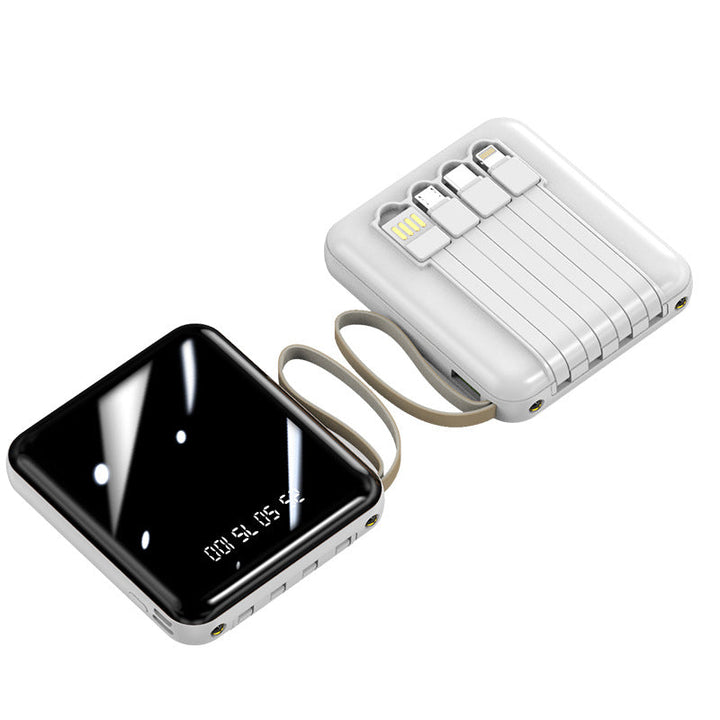 Multifunctional power bank with integrated charging cable Kalsten