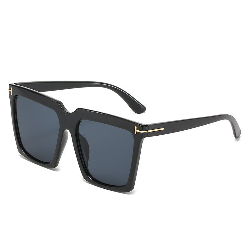 Women oversized square sunglasses with luxurious accents Kalsten